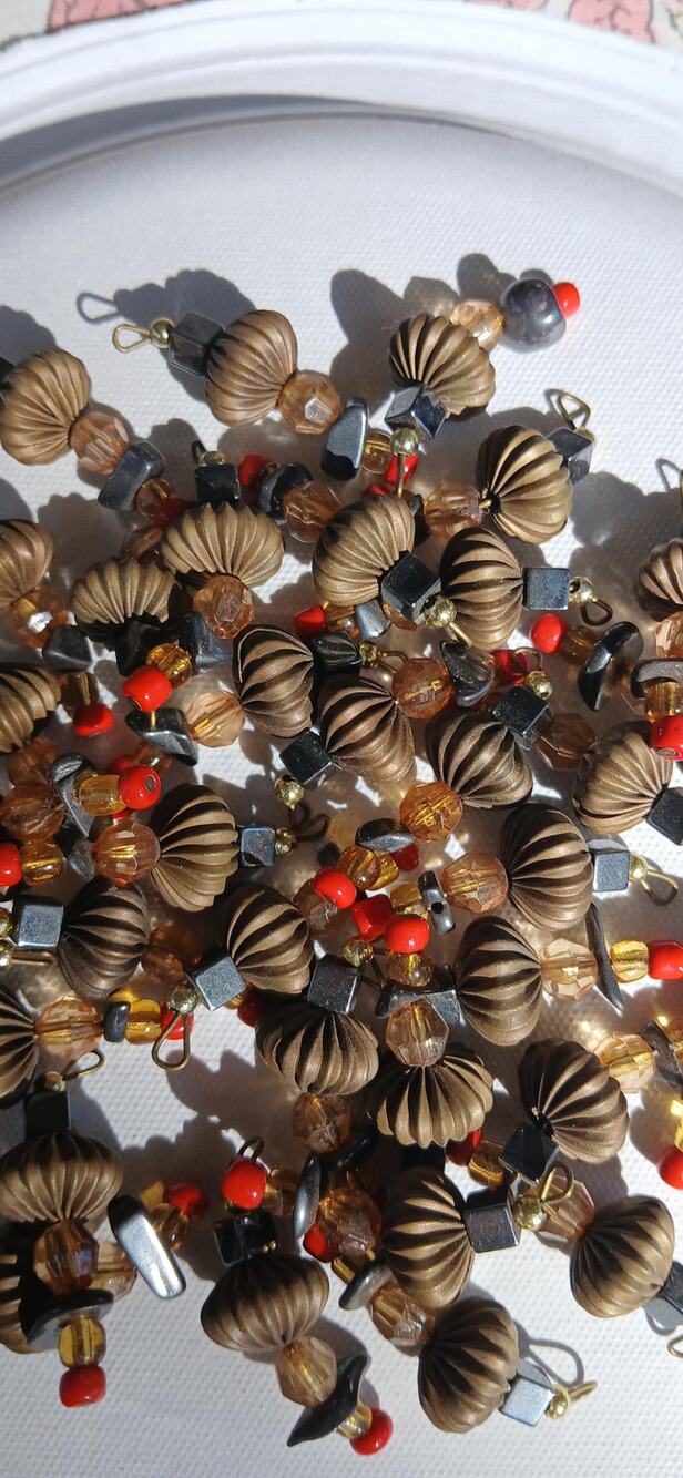 Vintage Bead Sets with hooks